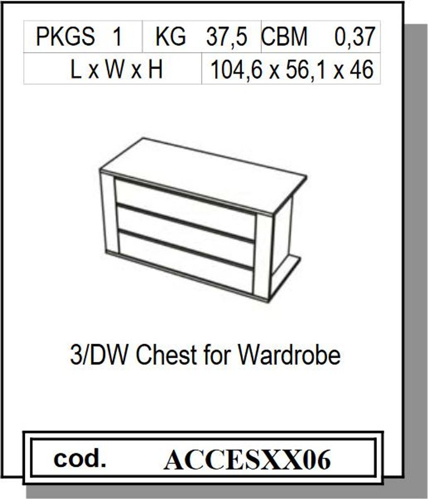 Schubladeneinsatz für STATUS Kleiderschränke