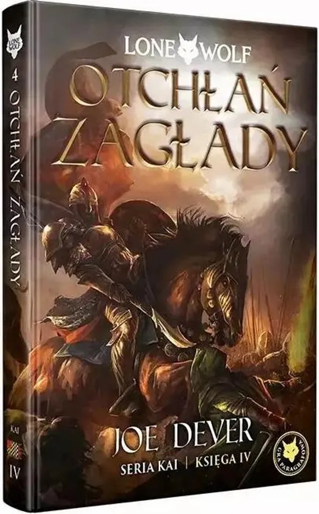 Loup Solitaire 4 Abyss of Doom : Édition Black Monk avec Table Kai