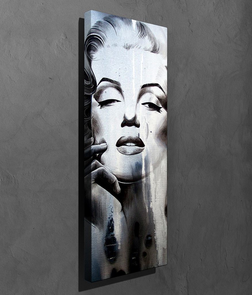 Wallity, PC169- VGA1138, Bunt, Leinwandbilder, 30 x 80 cm, 100% Leinwand