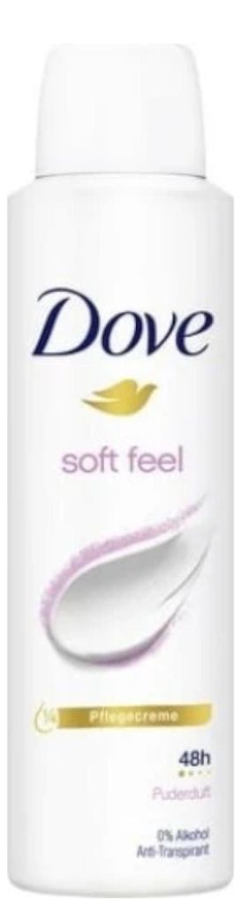 Dove Deospray – Soft Feel 150 ml Produktbild 
