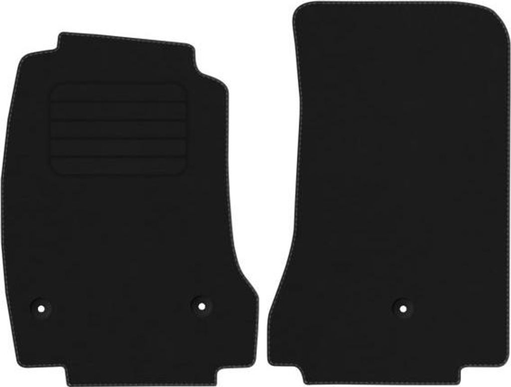 Velours Fußmatten für Chevrolet Corvette C6 Bj. 2005 – 2013 Neu Automatten BASIC