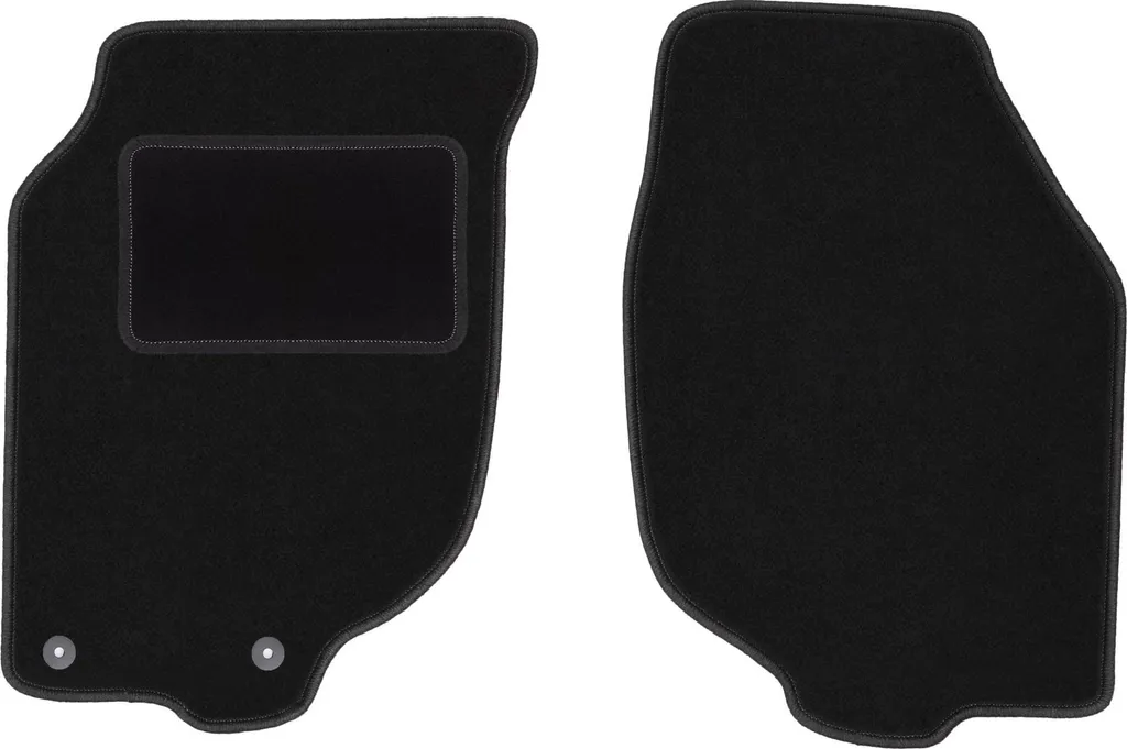 Tappetini Auto Anteriori Rover 25 Velluto Nero Set 2 pz Economici