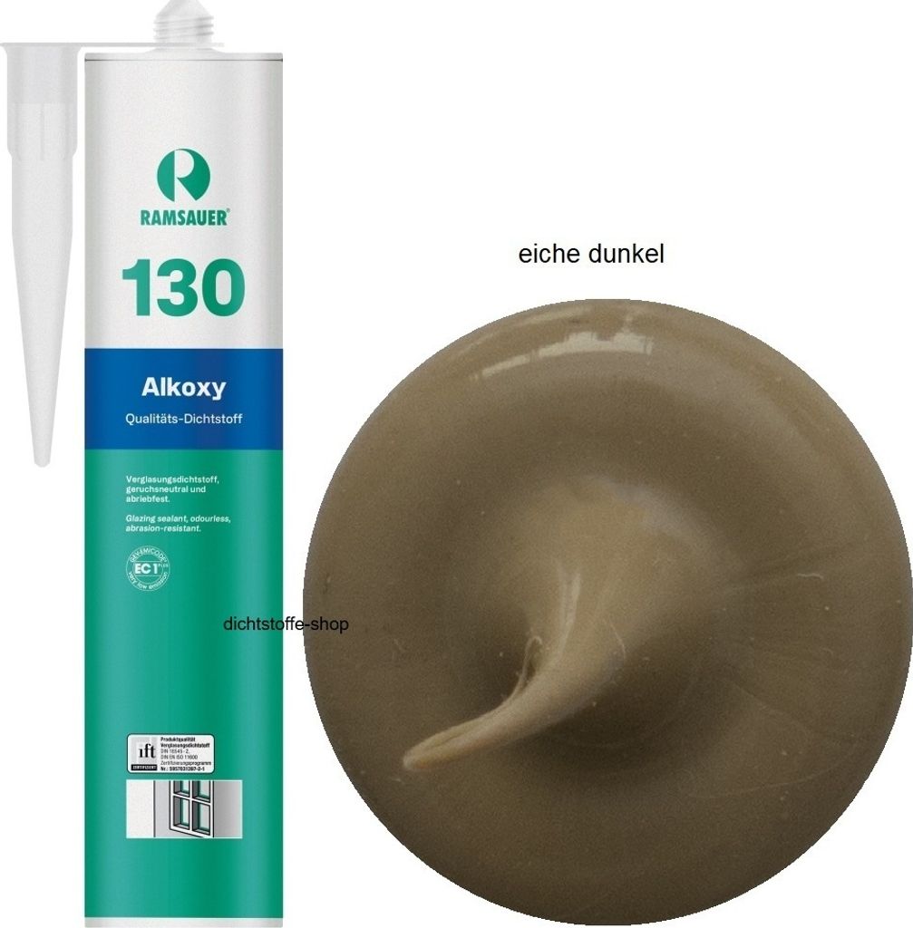 Ramsauer 130 Alkoxy 1K Silikon Dichtstoff 310ml Kartusche Produktbild 