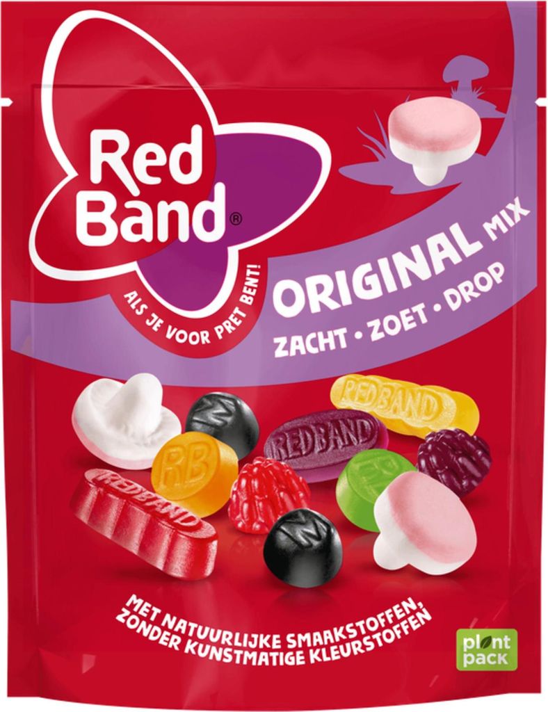 Rote Bandbonbonmischung Originalbeutel (10x 235g) Produktbild 