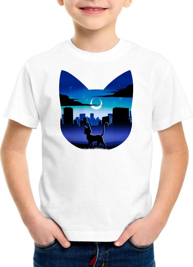 style3 Luna T-Shirt Kinder mondstein japan