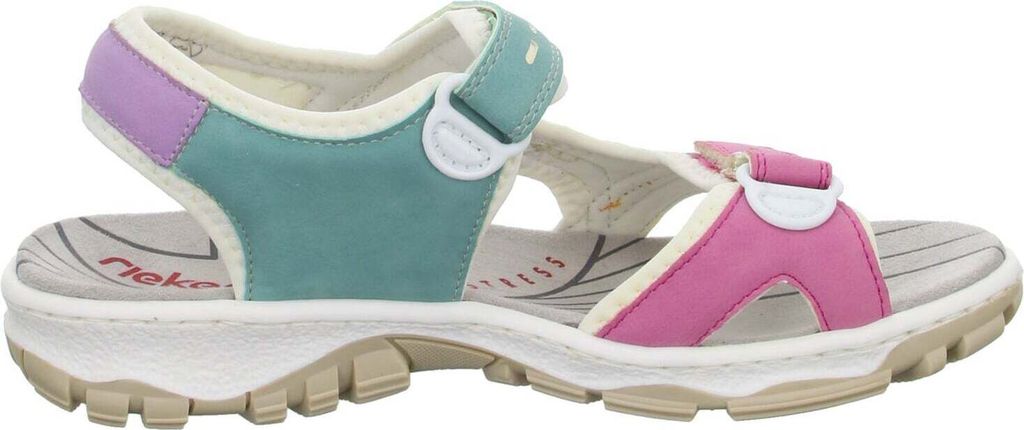 Rieker Damen Sandale bunt Trekking Outdoor gepolstert Produktbild 41