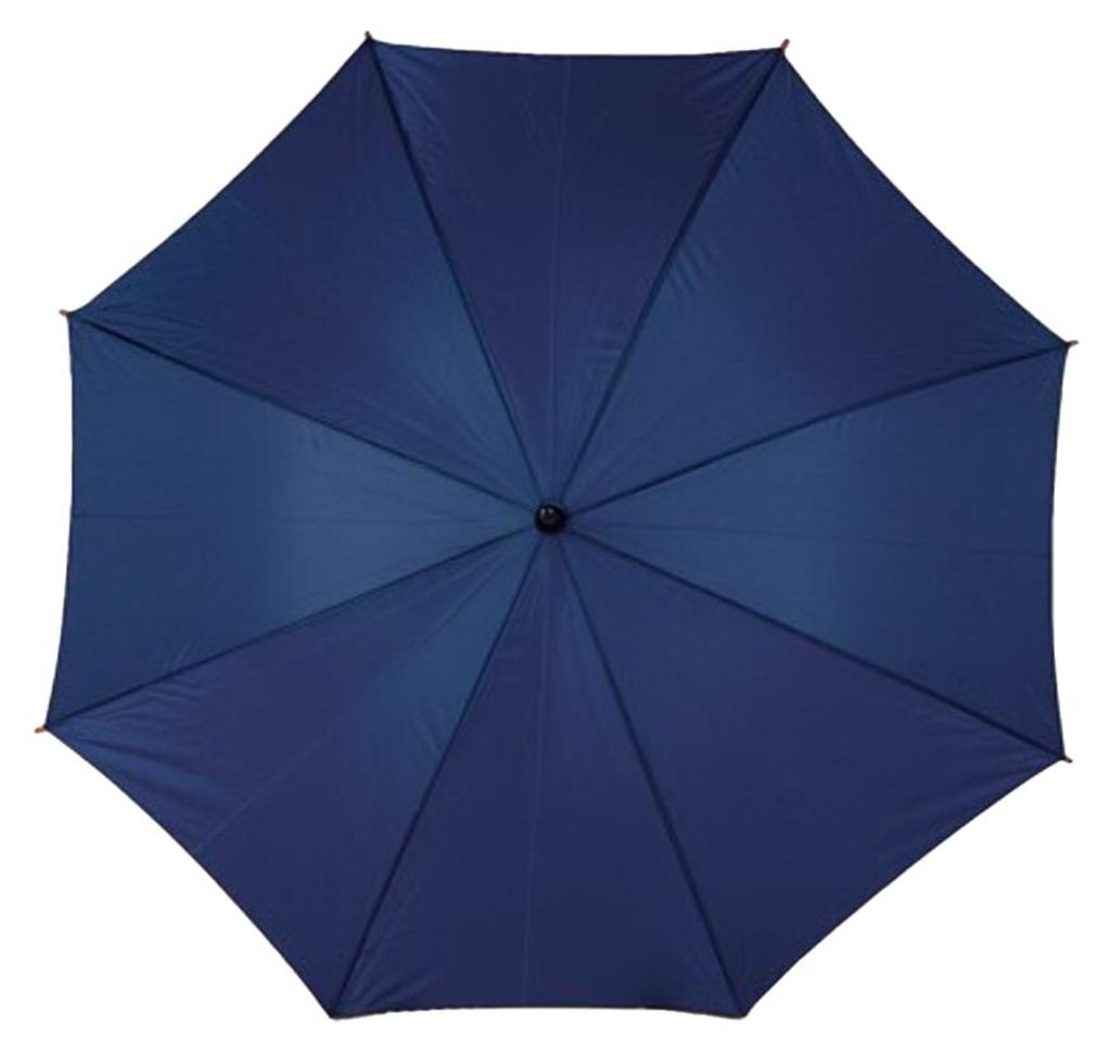 L-Merch - "Cork" Holzgriff Automatisch Stockschirm LT5106 (89 cm x 103 cm) (Dunkelblau)