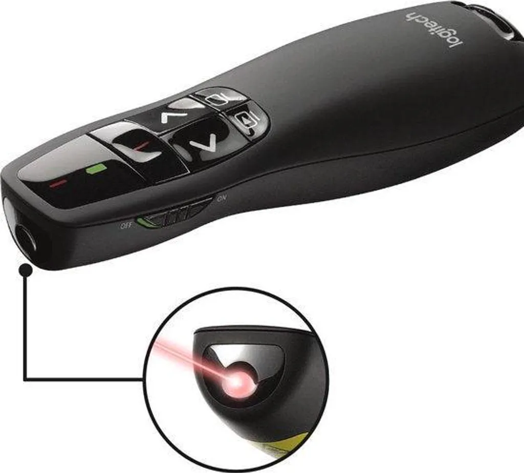 Clicker Presentazioni Logitech R400 - Puntatore Laser Professionale per Office - 28