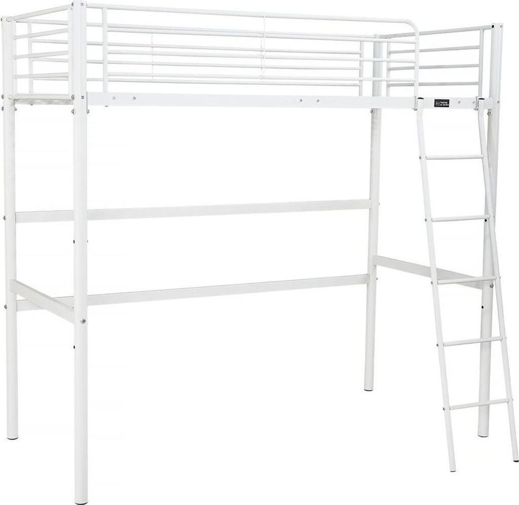 Lit mezzanine "Alora" - 90 x 190 cm - Blanc Image du produit 
