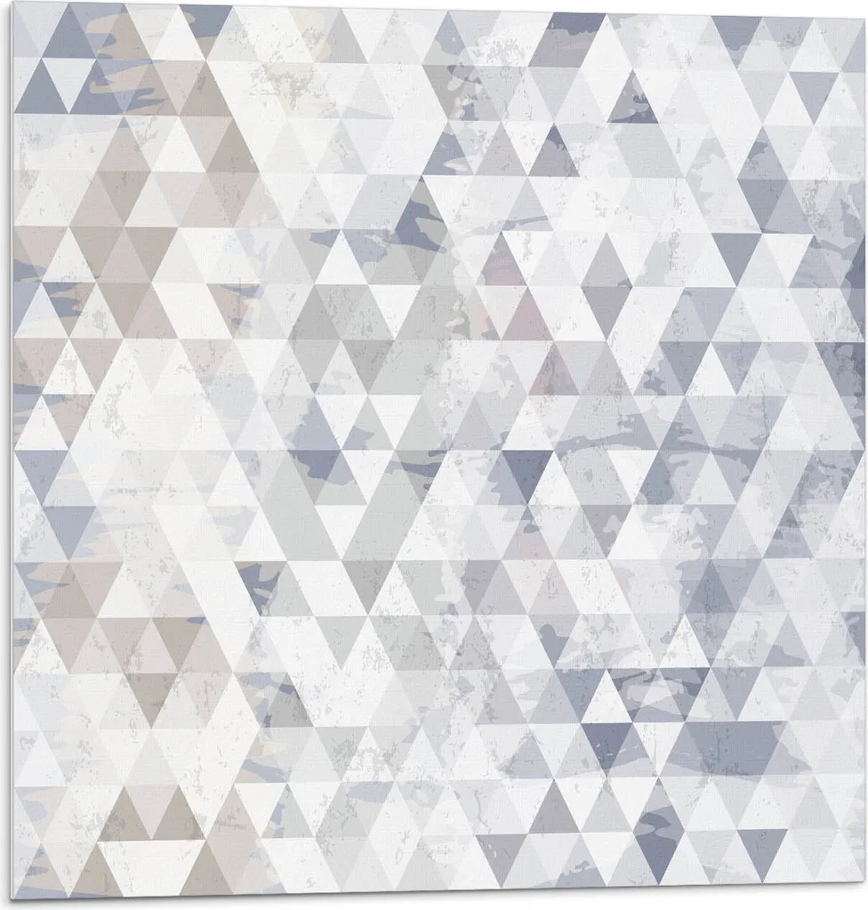 Piastrelle Autoadesive PVC Triangoli 30x30 cm - Rivestimento Parete Vinile