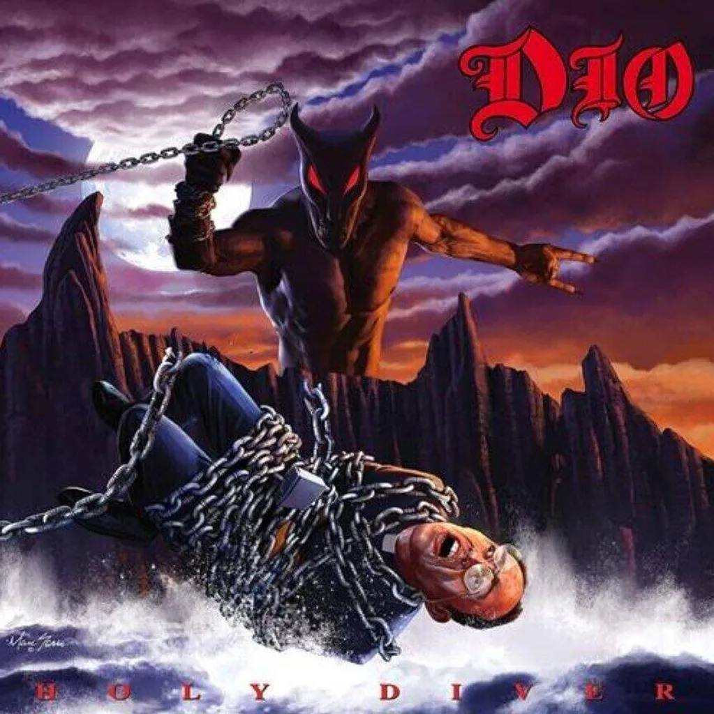 Dio Holy Diver Vinyle 2 LP Son Amélioré Remix Joe Barresi Remasterisé