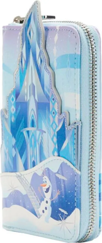 Portefeuille Elsa Palais des Glaces Loungefly avec Zips Robustes