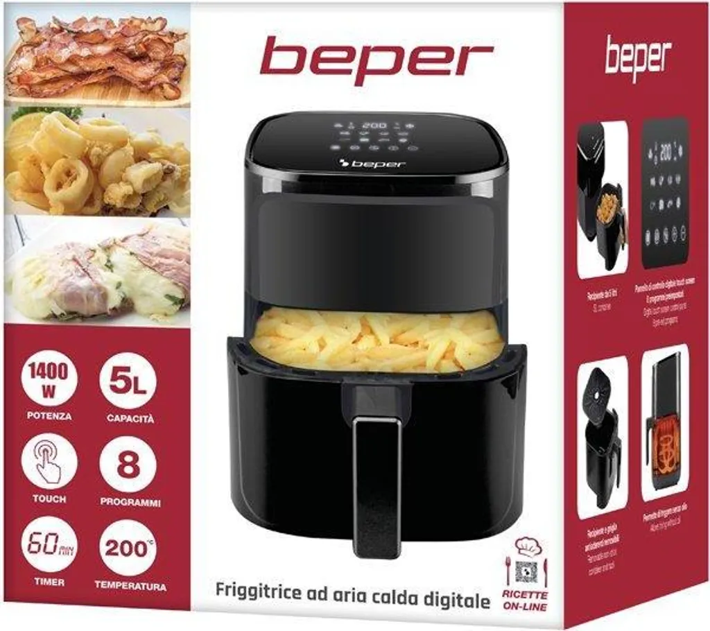 Recensione Friggitrice Aria 5L Digitale: Il Top del Rapporto Qualità/Prezzo