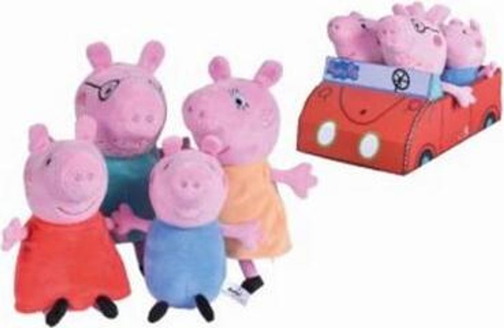 Peppa Pig 4-tlg. Familienset im Auto Produktbild 7