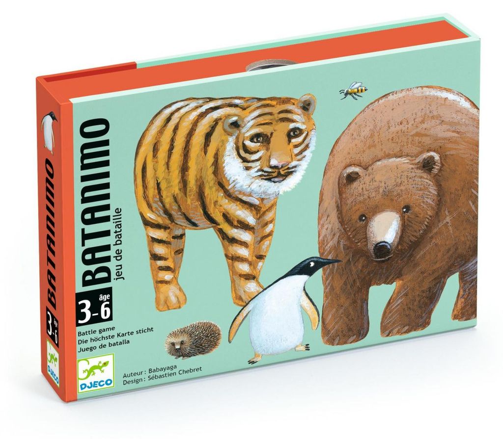 DJECO Who of Who Kartenspiel für Kinder (3-6 Jahre), 2-4 Produktbild 