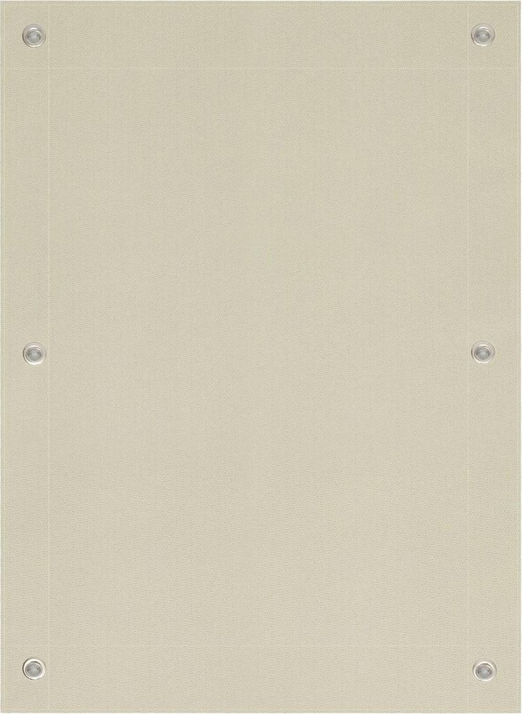 Dachfenster Verdunkelungsrollo - Thermo - Mit Saugnäpfen Ohne Bohren - 100% Licht- & Hitzeschutz - 69 x 122 cm - Weiß