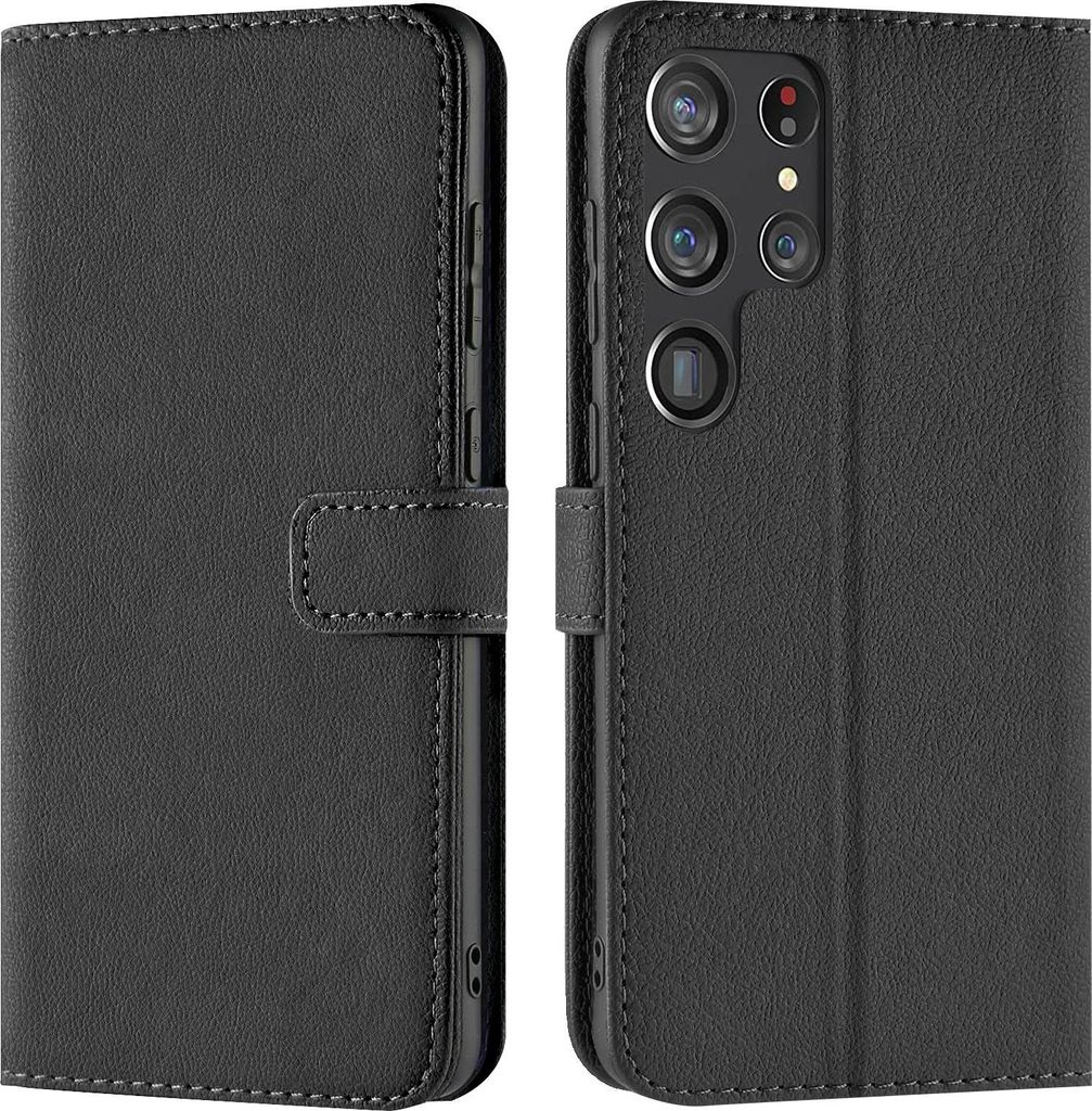 Book Case für Samsung Galaxy S22 Ultra Hülle Tasche Flip Cover Handy Schutz Hülle