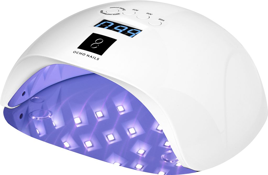 Uv Led Lampe Ocho Nails X13 65W Weiß mit Spiegelsockel Produktbild 