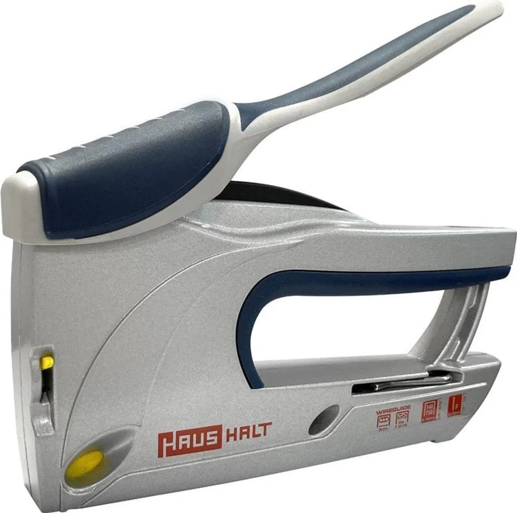 Agrafeuse manuelle Haushalt AT-935 pour fixer sans effort bois et tissu
