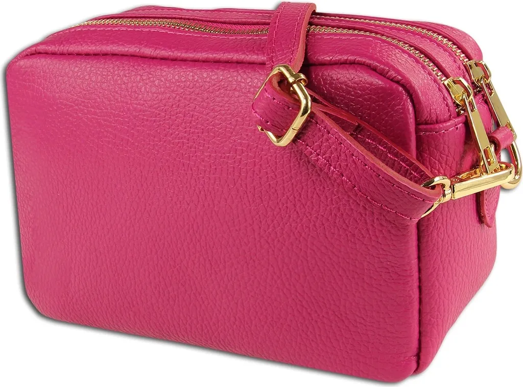 Toscanto OTT809UP Borsa in Pelle Arancione | Dettagli Artigianali