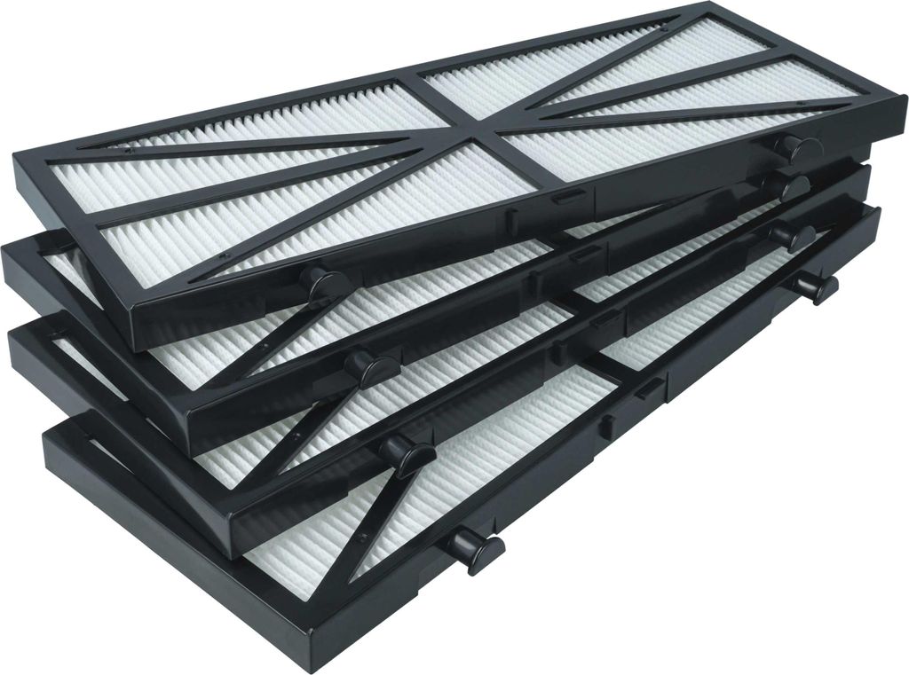 vhbw 4x H11 Filterpad kompatibel mit Maytronics Dolphin PS40, Hydro 40, F40, Evolution 40 Poolsauger, Poolroboter - Feinfilter, 27,8 x 12,3 x 5,8 cm