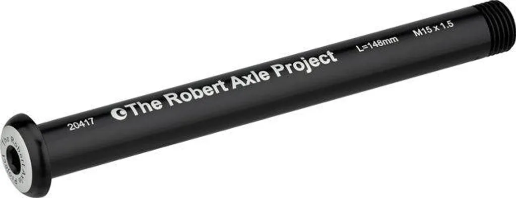 Axe traversant Robert Axle Lig507 Light L Noir pour fourche de 15 mm