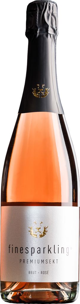 finesparkling Brut Rosé Premium Sekt Traditionelle Flaschengärung Flaschenseide