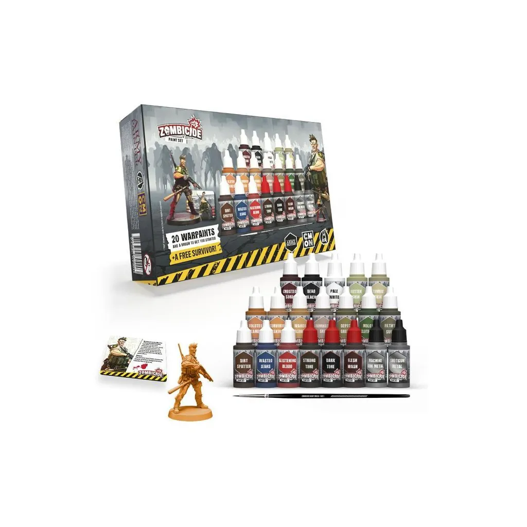 Set Peinture Army Painter Zombicide : Finissez Vite vos Figurines Grises