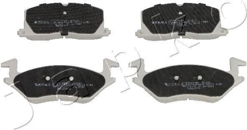 JAPKO Bremsbeläge Satz Vorne Bremsklötze für TOYOTA STARLET (EP91) 50284