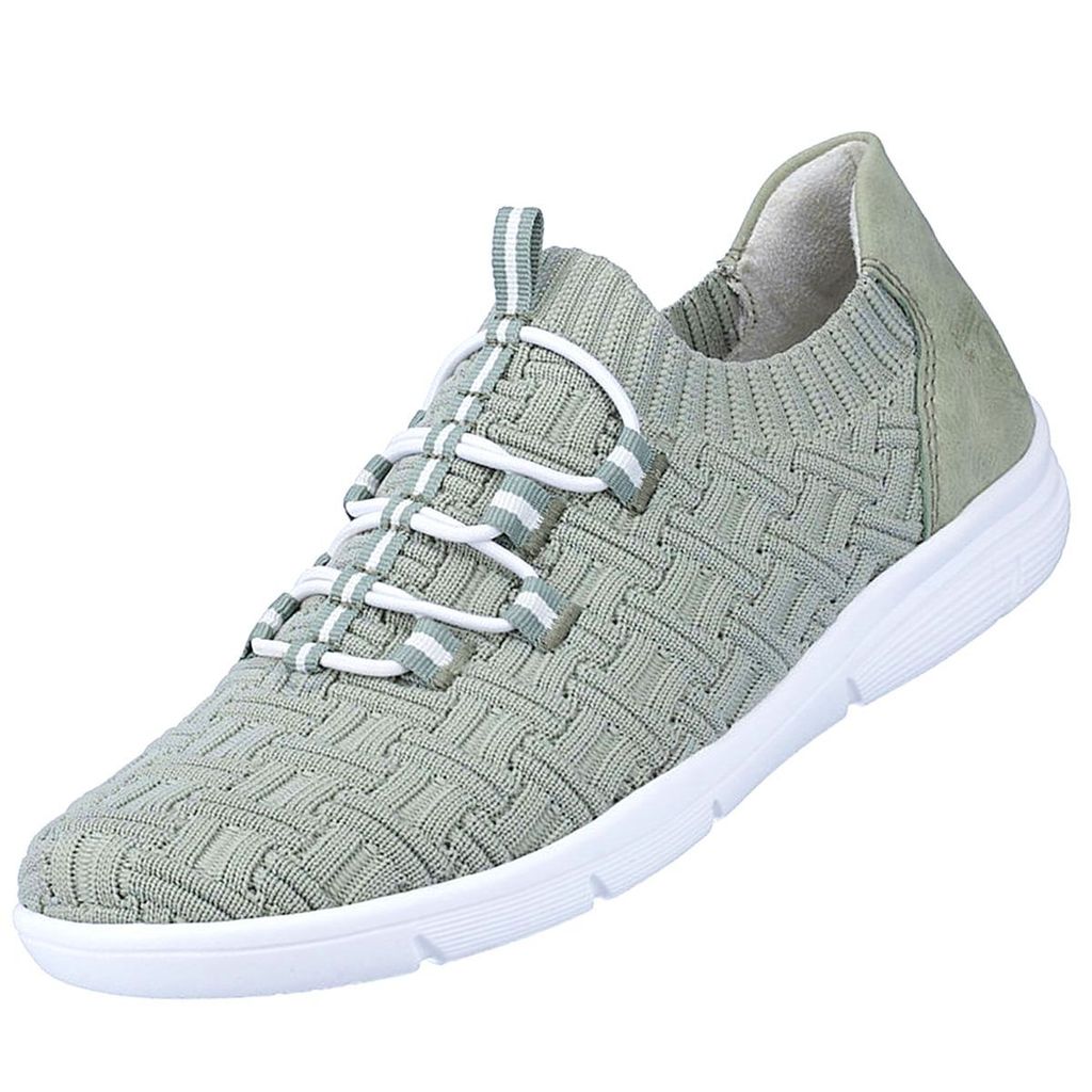 Rieker Damen Slipper in Grün, Größe 41