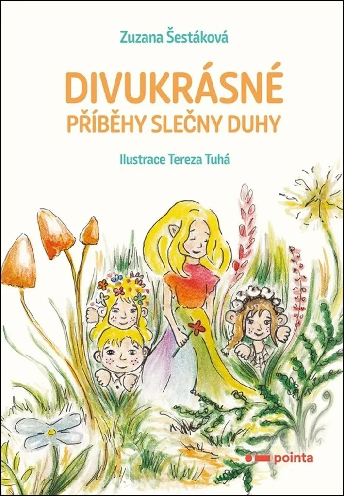 Livre jeunesse poétique Slečny Duhy avec de magnifiques contes