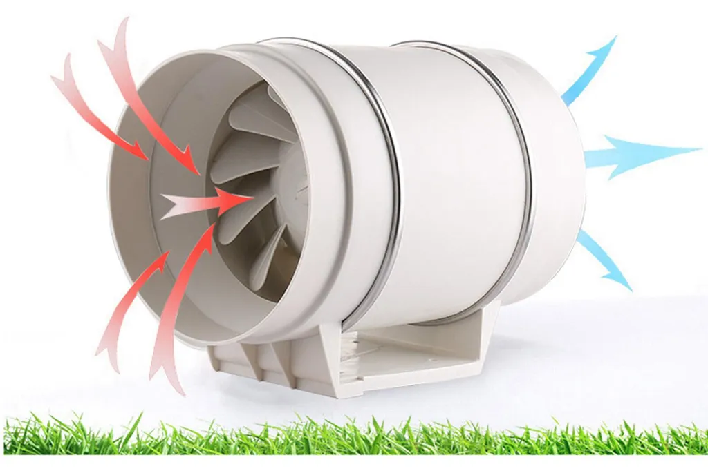 Ventilateur blanc haute performance à installation facile modèle V-302 - 3