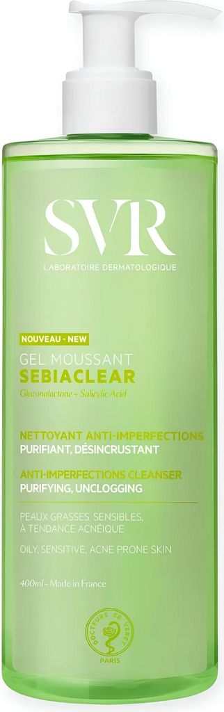 SVR Sebiaclear Gel Moussant 400ml Produktbild 