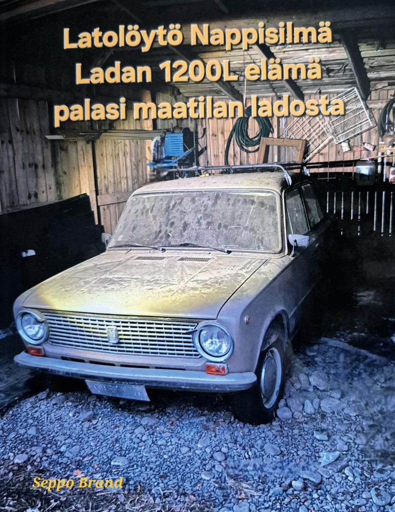 Latolöytö Nappisilmä Ladan 1200L elämä palasi maatilan ladosta