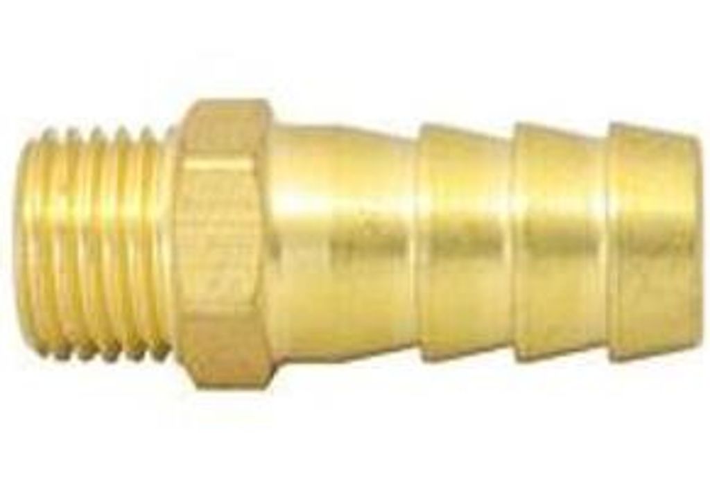 Verbinder für Kompressor Airtool UQ-7 - 3/8", 9 mm, Ms, Außengewinde, für Luft