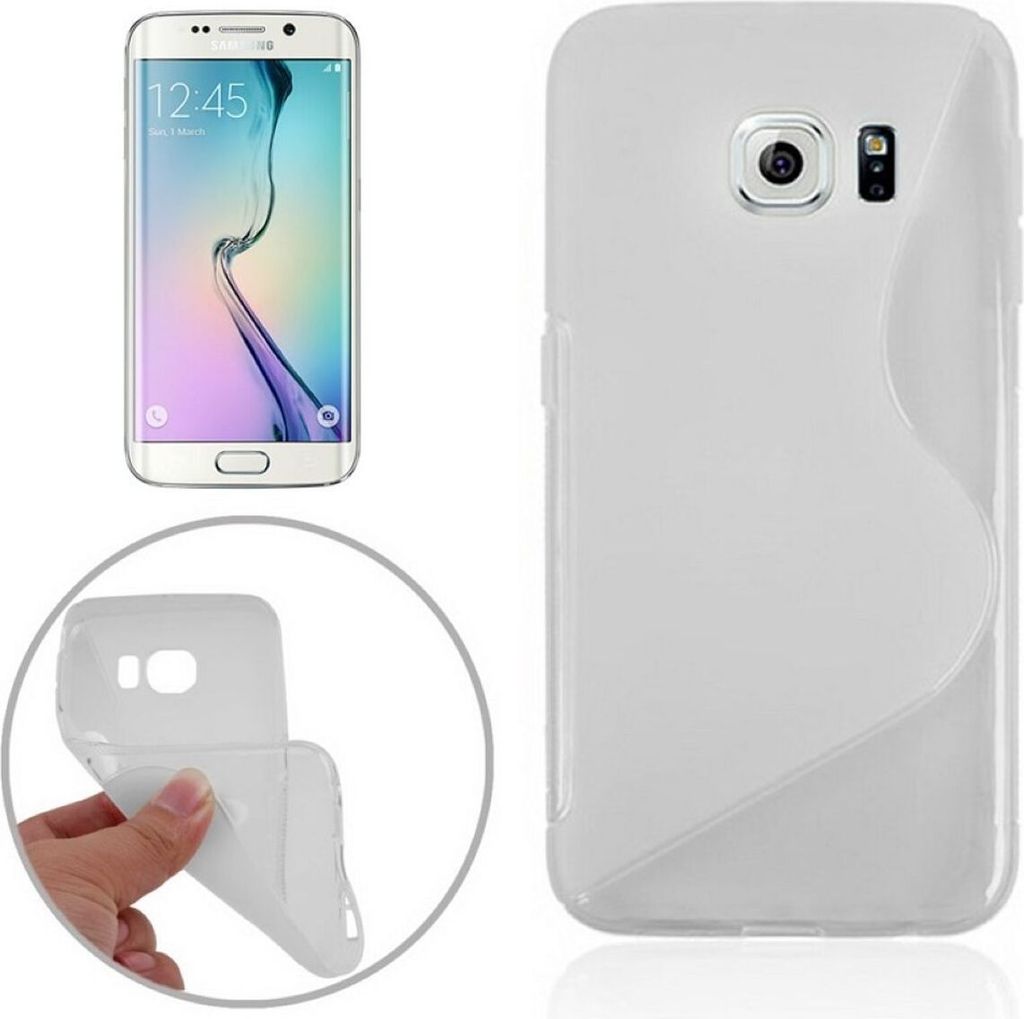 Handyhülle TPU Case für Handy Samsung Galaxy S6 Edge SM-G925 Transparent
