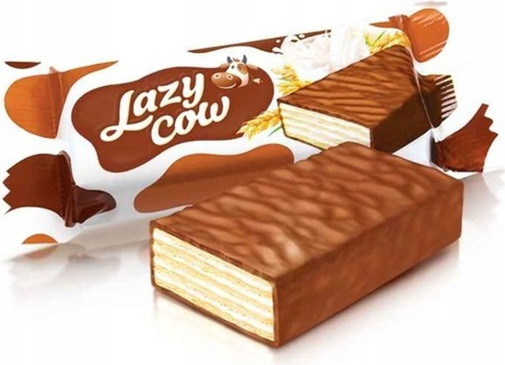 Rosheni Lazy Cow Oplatky v čokoláde 1 kg Obrázok produktu 
