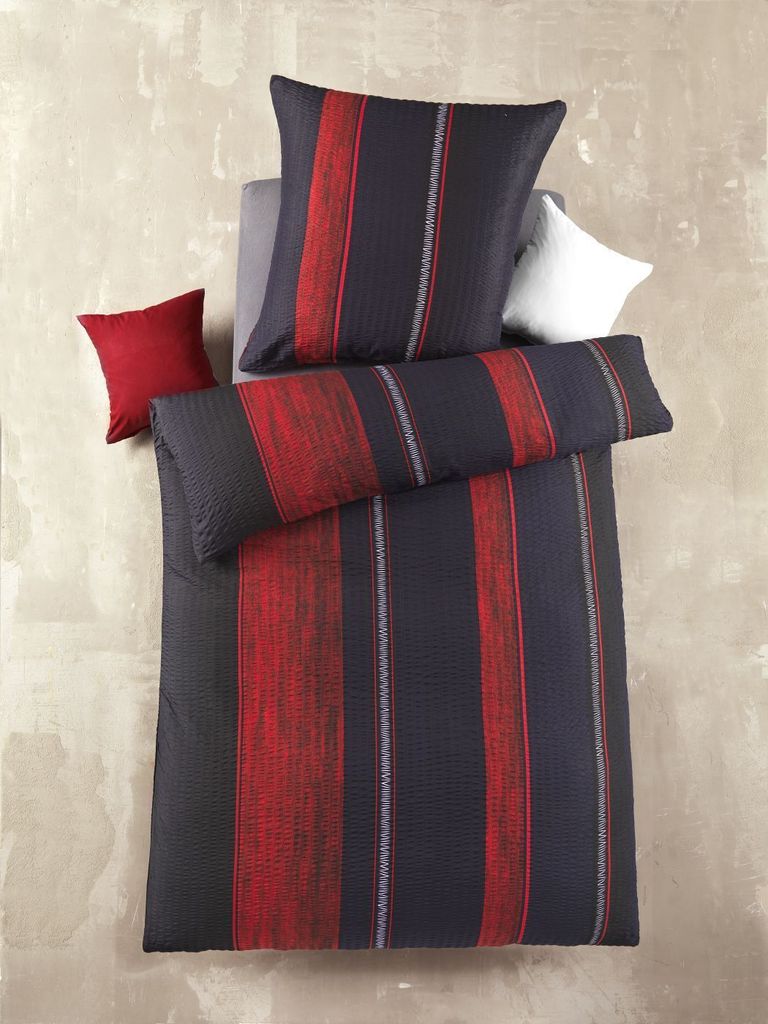 Mikrofaser Seersucker Bettwäsche High Class BERNHARD