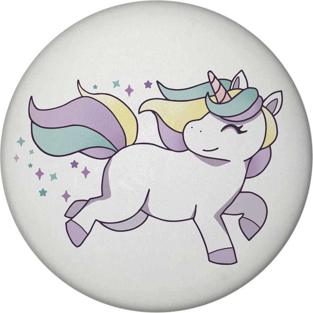 Einhorn Magnet rund