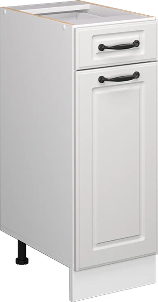 Vicco R-Line Base Cucina 30cm Bianco Country - Modulo Senza Piano