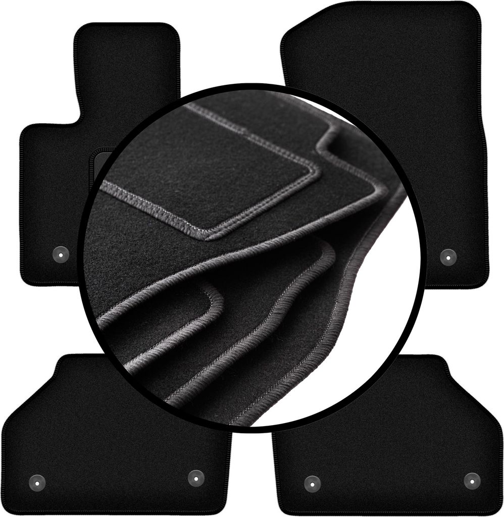 Komplettset Veloursmatten für: BMW X3 F25 SUV (2010-2017)
