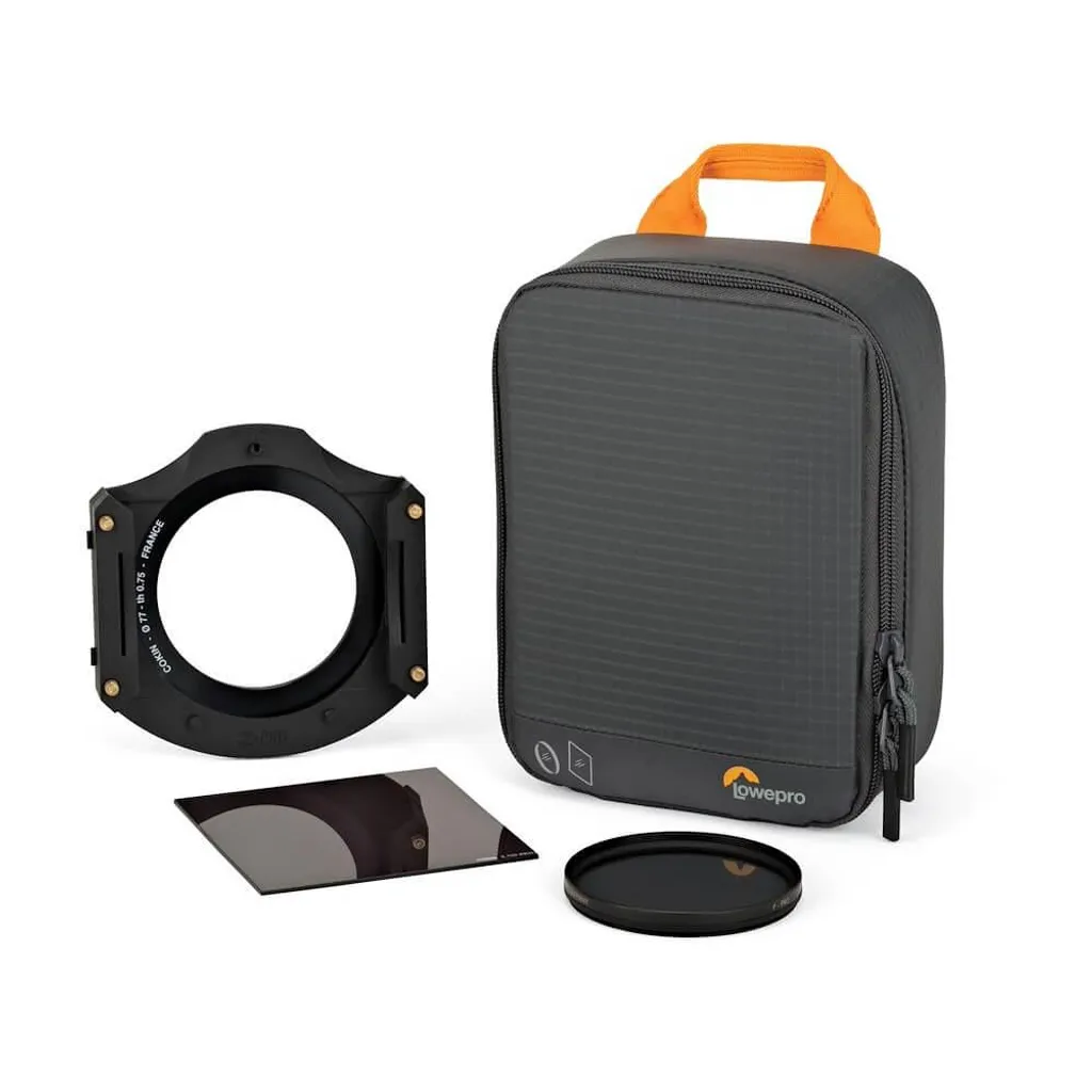 Borsa Filtri Lowepro GearUp 100mm Grigio Scuro - Protezione per Esterni - 3