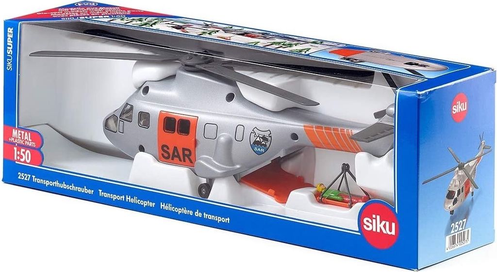 transportní vrtulník 29 cm šedý Obrázek produktu 8