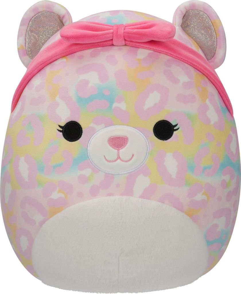 Jazwares Squishmallows Plüschfigur Pink Rainbow Leopard Produktbild 
