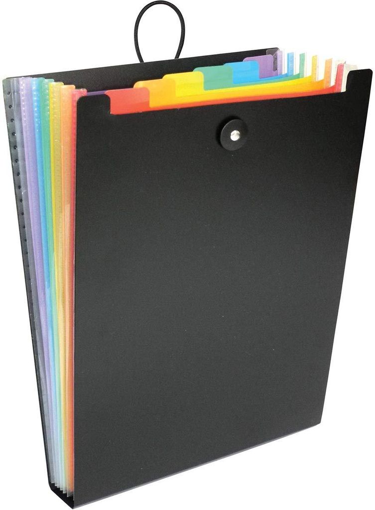 Rainbow-Rucksackmappe mit 6 Fächern, für den Rucksack