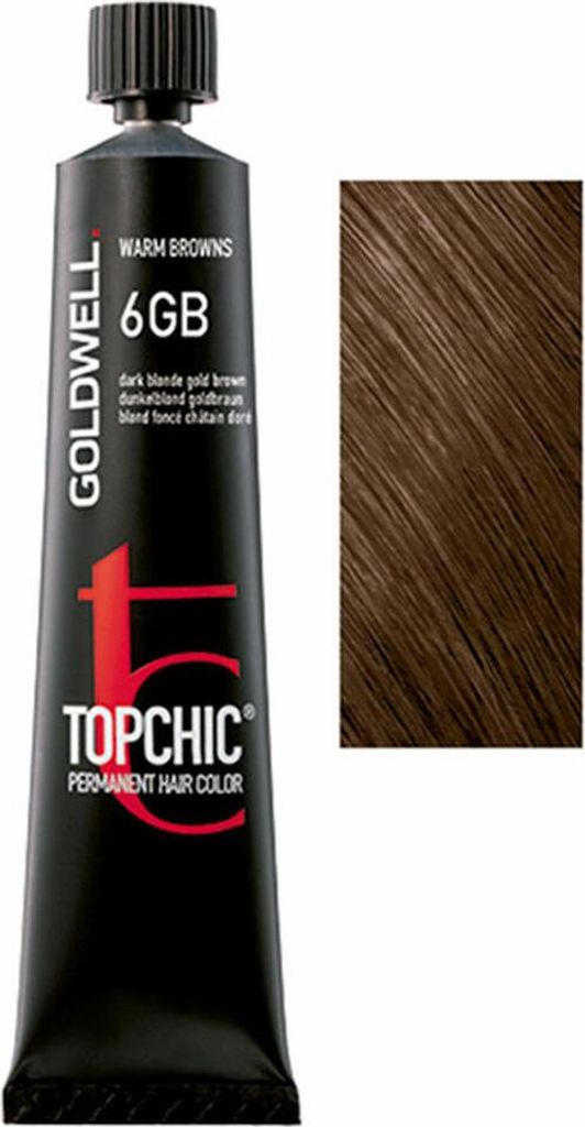 Goldwell Topchic farba do włosów ciemny blond złoty brąz Zdjęcie produktu 