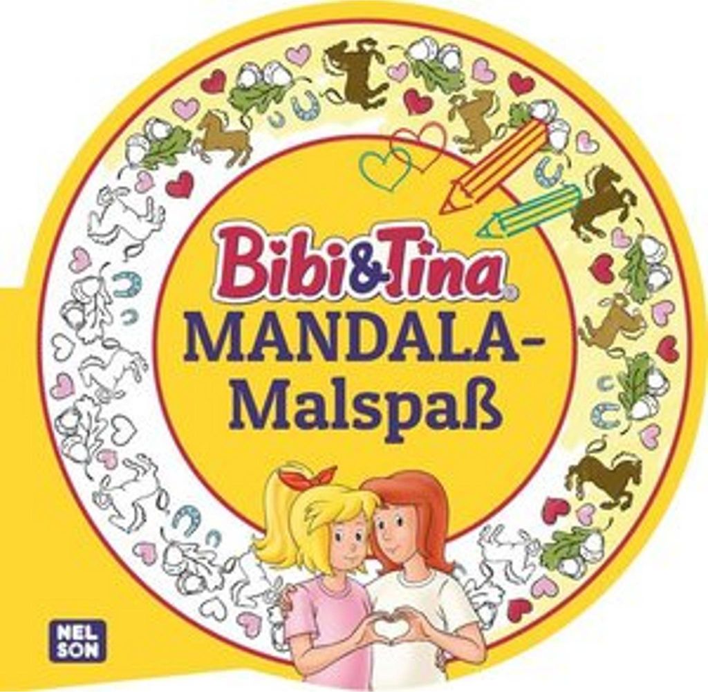 Bibi & Tina: MANDALA-Malspaß