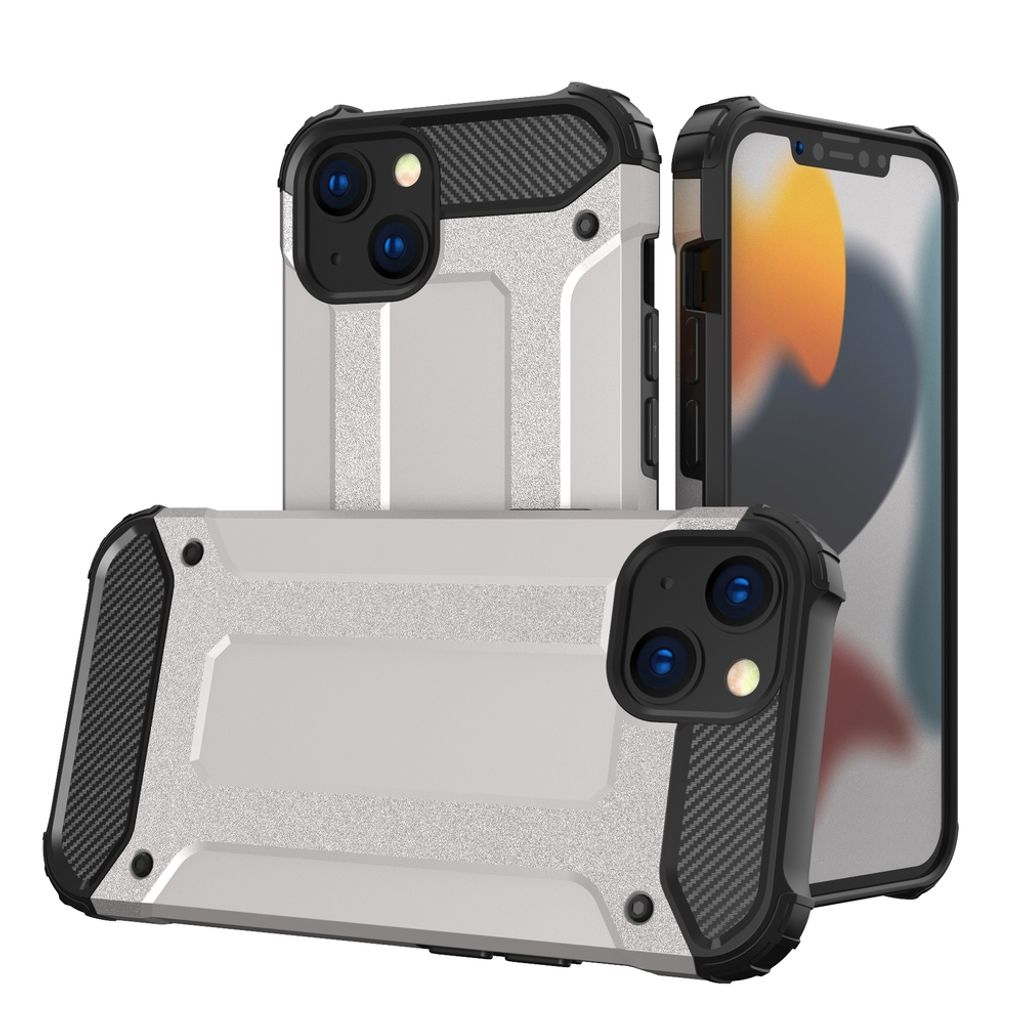 Hybrid Armor iPhone 13 Silber