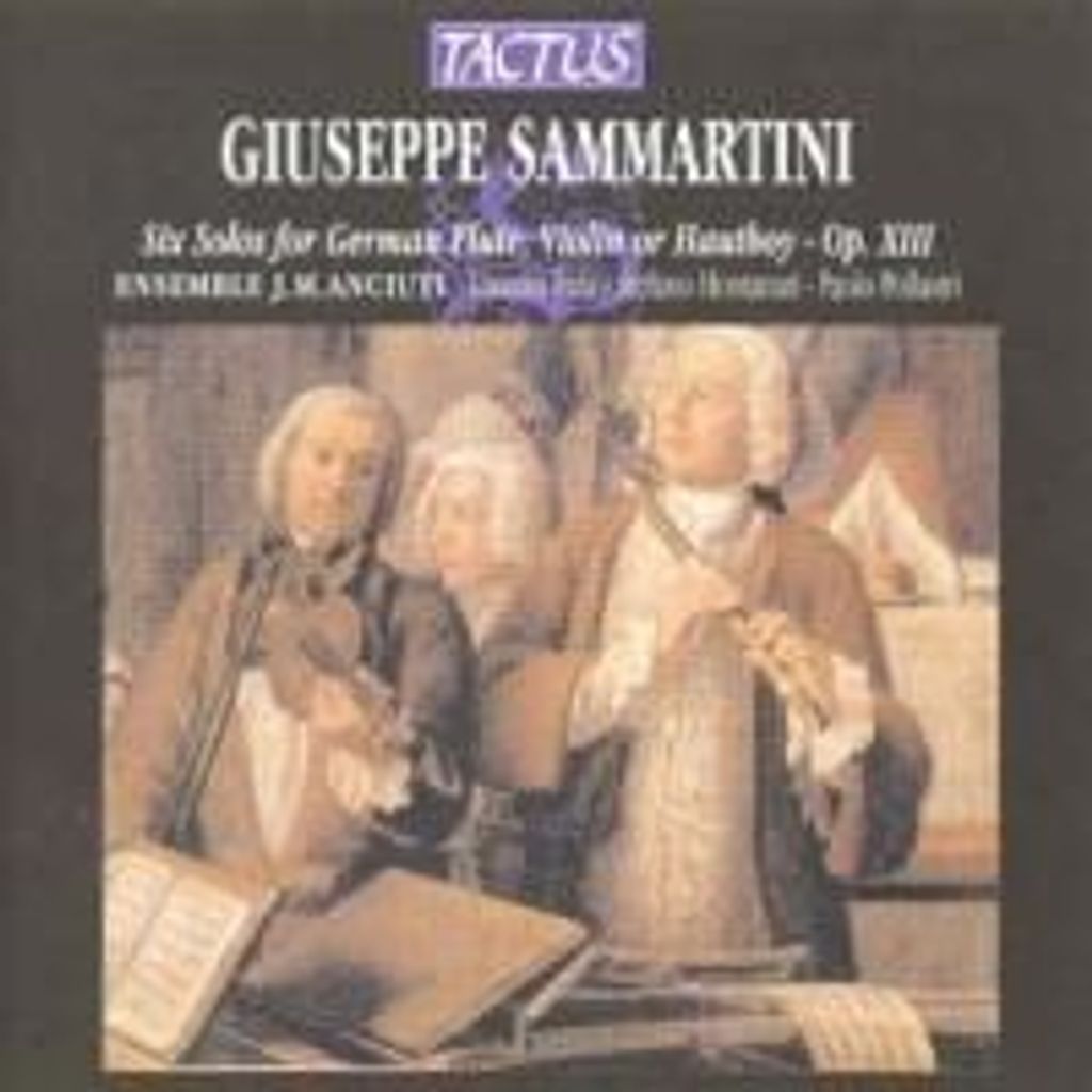 Ensemble J. M. Anciuti: Sechs Solos Für Flöte,Violine oder O