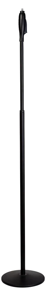 Pied de micro Alecto MS-300 en acier noir avec perche orientable